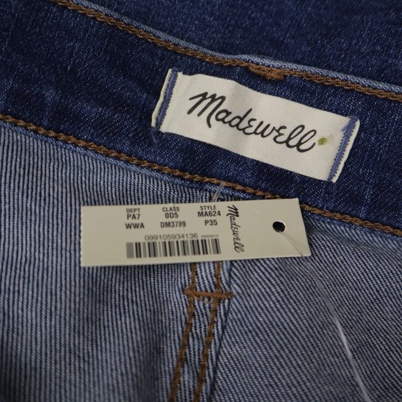 - Madewell Women’s Jeans Petite 10" High Rise skinny blue 35p - Picture 12 of 16